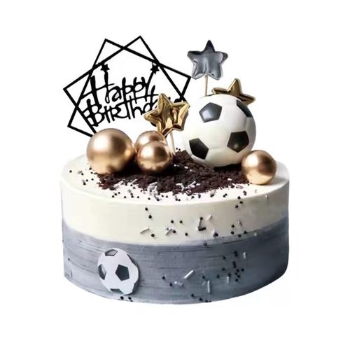 巴芙足球足球世界世界杯创意网红个性男士男友礼物新鲜生日蛋糕