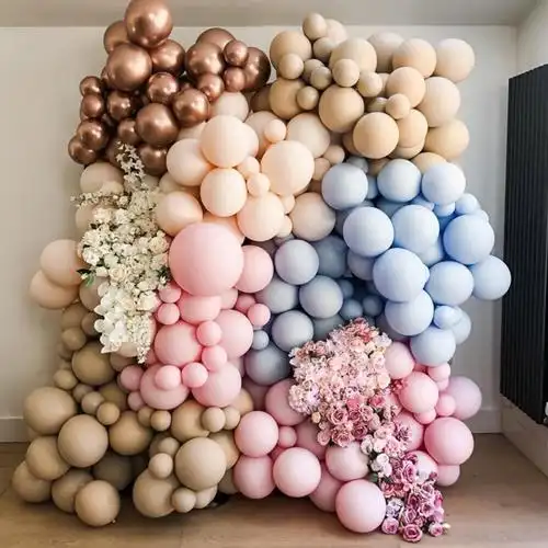 派对案例搜录,气球布置图片,气球贴纸定制