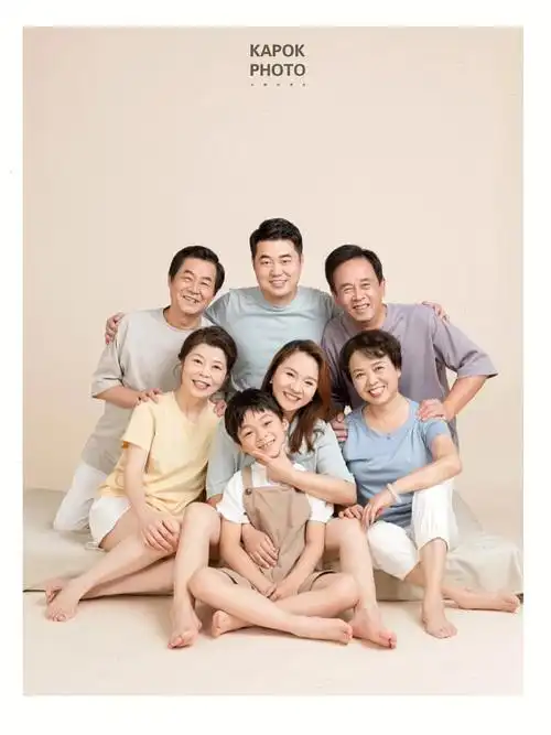 三代同堂其乐融融|全家福