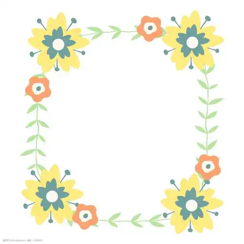 关键词:小清新花边花环矢量 花鸟 植物 花边框 唯美 自然 矢量图 免