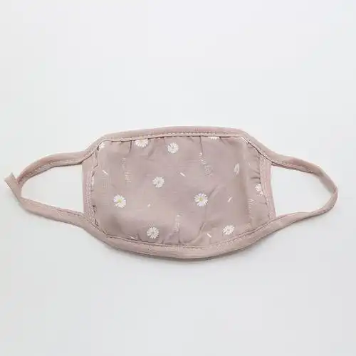 秋冬季纯棉口罩情侣飞沫透气防尘学生异味清洗口罩