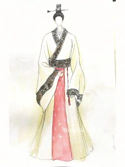 服装设计中外服装史古代服装画