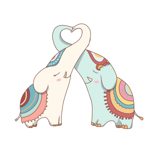 大象可爱图片大全