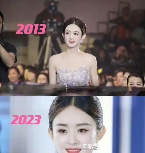 圈内不老女神43岁张娜拉如像20岁大学生赵丽颖阿娇十年没变过