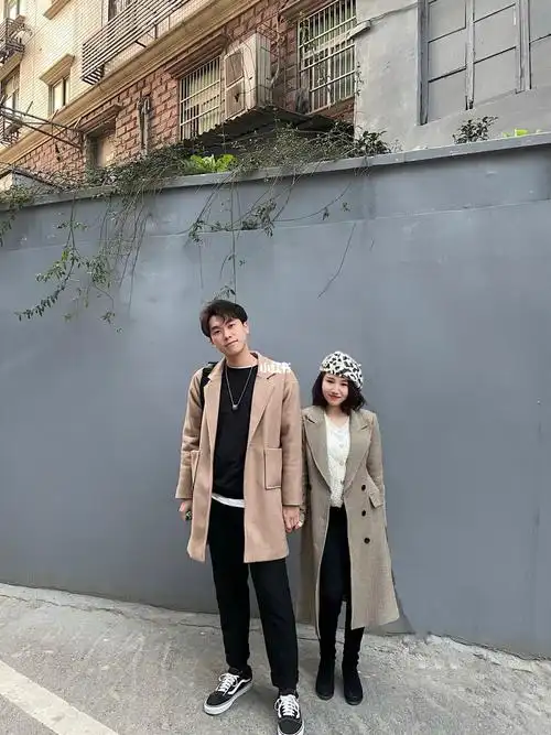 155和180身高差情侣记录我们的爱情ootd