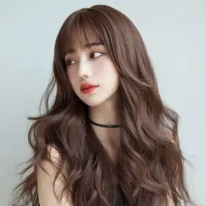 假发女中长发韩式长卷发仿真发套大波浪迷人气质柔顺女神范全头套