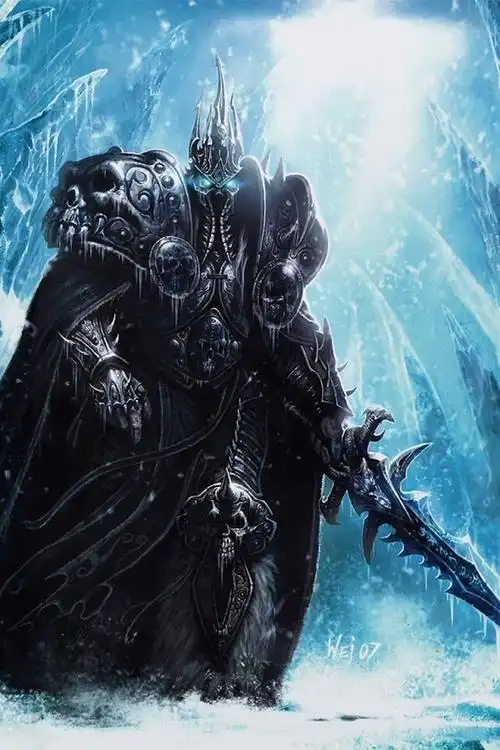 看呐!那冰蓝色的大眼睛!巫妖王最帅了!!… - 堆糖,美图壁纸兴趣社区