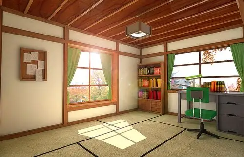 多啦a梦中的大雄家的房间图片!每一间都要有!