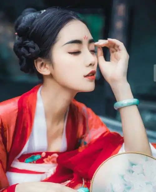 汉服,古风,中国风,侧脸