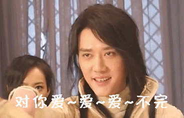 冯绍峰手势跳舞对你爱爱爱不完gif动图_动态图_表情包下载_soogif