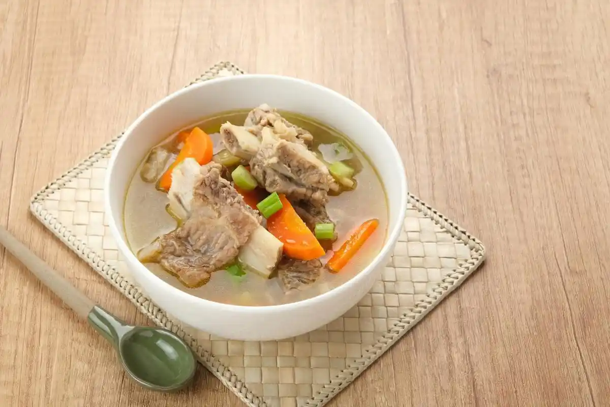 骨头汤# #给儿童补钙要