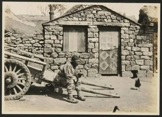 原创老照片一百年前东北人的真实生活农民生活辛苦很贫穷