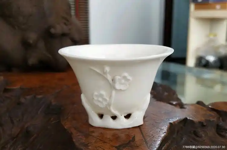 德化窑梅花杯玉兰杯