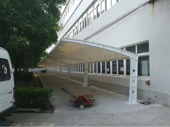 膜结构自行车棚