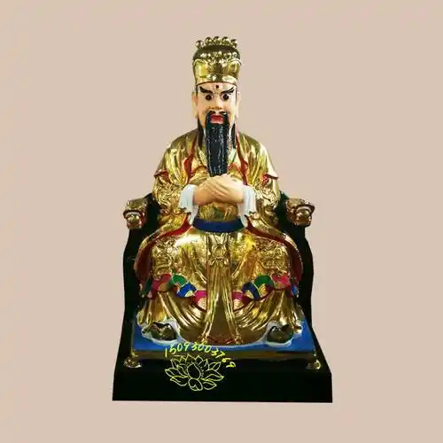 批发13米牛冉真人神像彩绘牛王爷塑像马王爷雕像十殿阎王神像