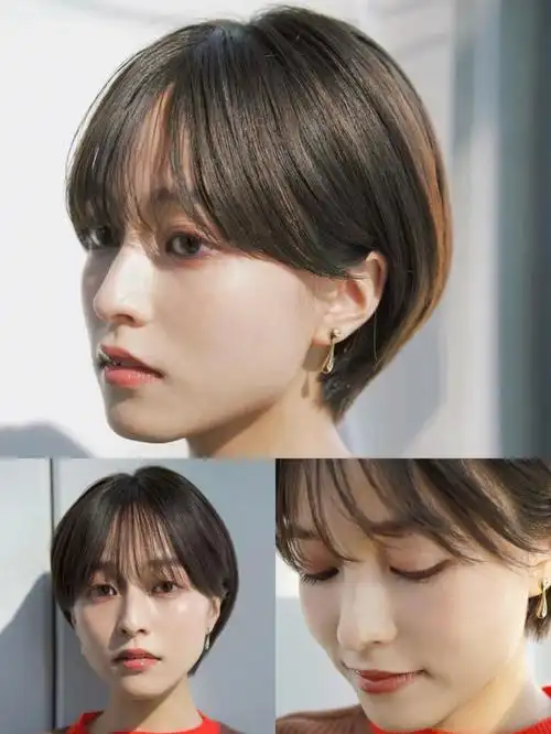 今日发型  #发型  #短发  #日系短发  #日系发型  #上海发型师