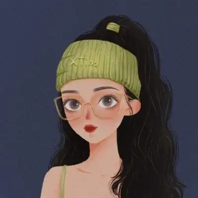 手绘头像超火高清很火的微信头像手绘女生图片