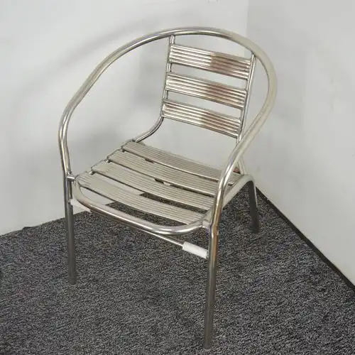 不锈钢单管七板椅