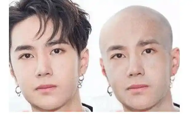 男明星剃光头是什么样?李现没啥!王俊凯没啥!