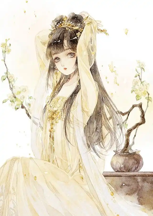 唯美古风人物(唯美古风人物画)