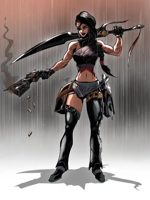 lol手游莎弥拉赛恩登场##沙漠玫瑰莎弥拉