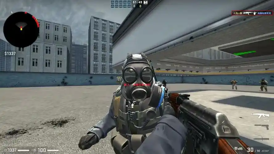 csgo30秒head-shot ct 纯享版.(稍微调大了视频音量,请注意!