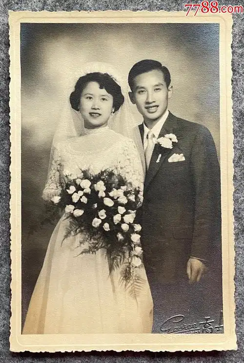 结婚照老照片