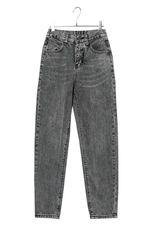 灰色裤子显大图片 第1页