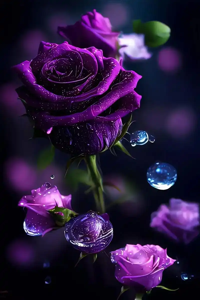 潮起潮落,花开花谢#最美玫瑰 #手机壁纸 - 抖音