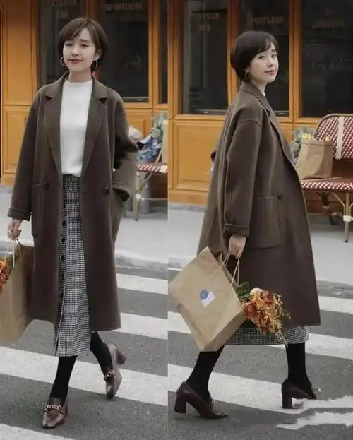 大衣 裙子真的绝配!今年冬天就这样穿,让你温暖优雅起来