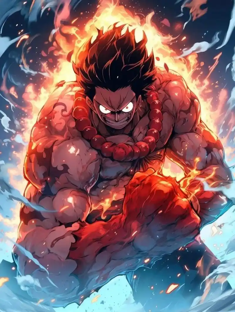 海贼王# 变成肌肉猛男的路飞