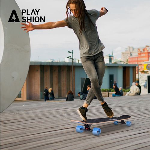 playshion佩尚 成人滑板双翘板长板初学者女生舞板青少年滑板