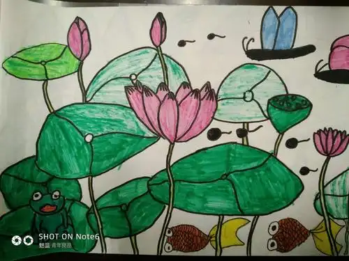 五年级美术优秀作业展