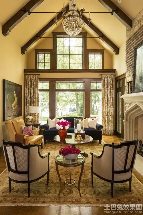 豪华别墅客厅装修效果图片欣赏