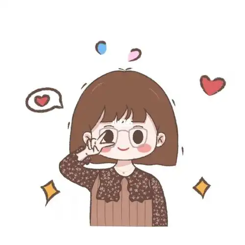 小红书小姐姐无偿制作的头像,真的好可爱有需要的姐妹可以找她哟