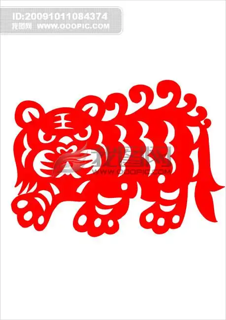 老虎剪纸教学反思