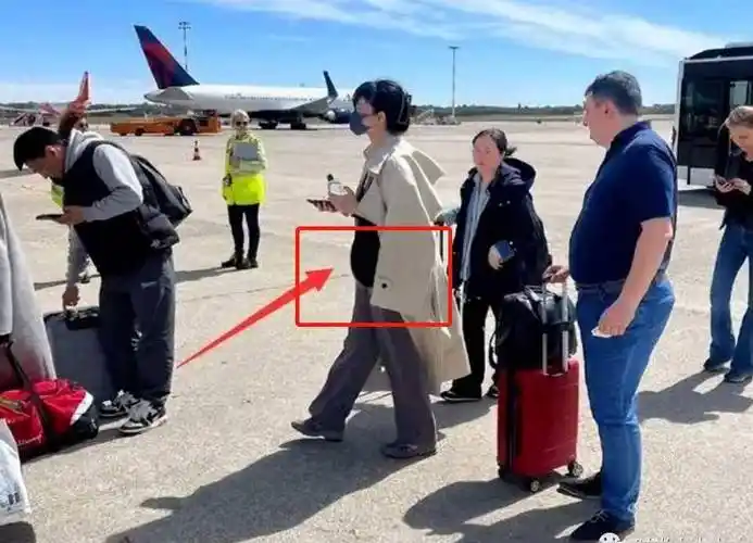 谢霆锋喜当爹?54岁王菲现身机场,穿着宽松肚大如球疑怀孕3个月