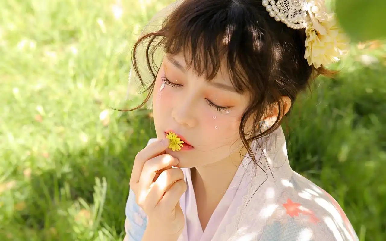 纯情和服少女唯美梦幻性感撩人仙气写真