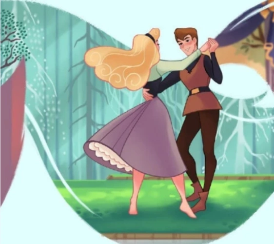 当迪士尼公主和王子跳舞,爱丽儿被举高高,而乐佩却朴素甜蜜?