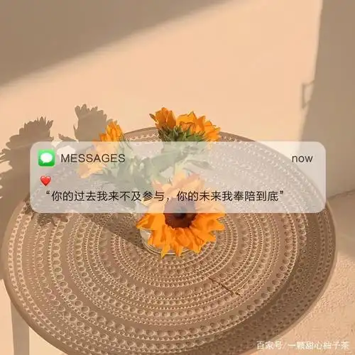 文案背景图:十句超暖心情话!