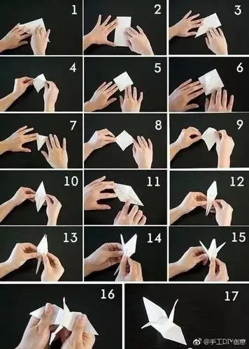 【折纸大全】各种星星,千纸鹤,伞的折法,值得一看