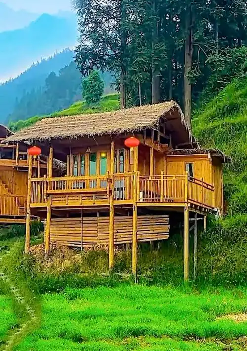 待我了无牵挂,从此归隐天涯. 深山草屋为家,了却人世浮华.