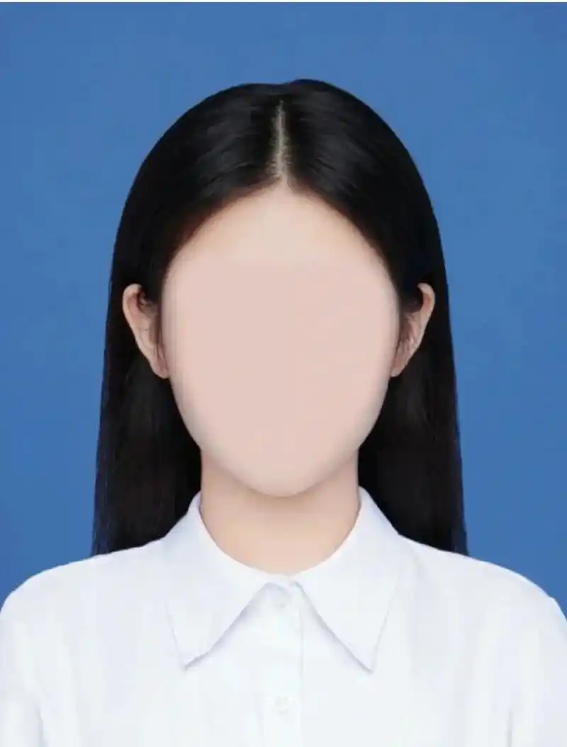 蓝底衬衫证件照模板来啦!