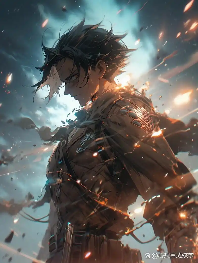 艾伦耶格尔～～《进击的巨人》 也许我没有什么天赋,唯有斗志,我绝不