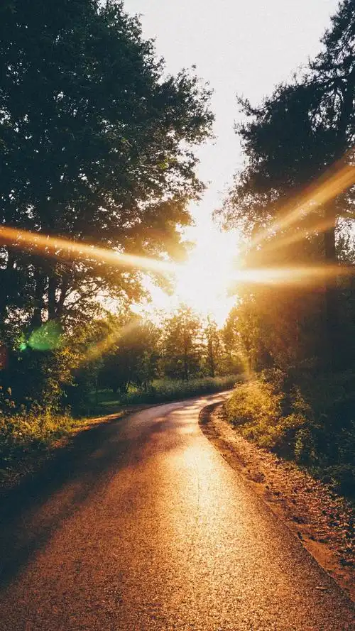 唯美落日夕阳摄影风景手机壁纸图片