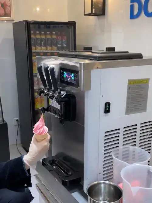 冰淇淋机连打测试
