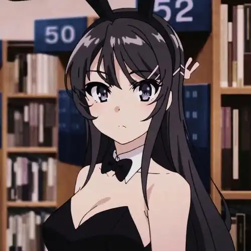 动漫女头  #动漫头像  #女生头像  #兔女郎  #头像分享