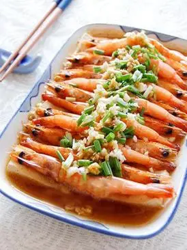 蒜蓉蒸虾_蒜蓉蒸虾做法大全_蒜蓉蒸虾家常做法-好厨网