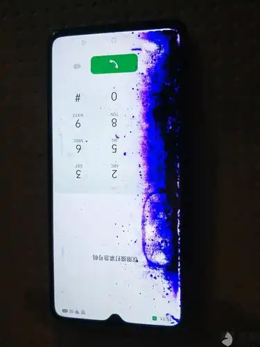 oppo reno ace 屏幕漏液 官方不保