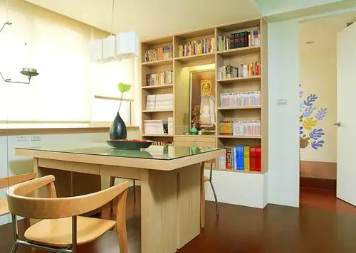 家居现代家庭书房装修效果图片